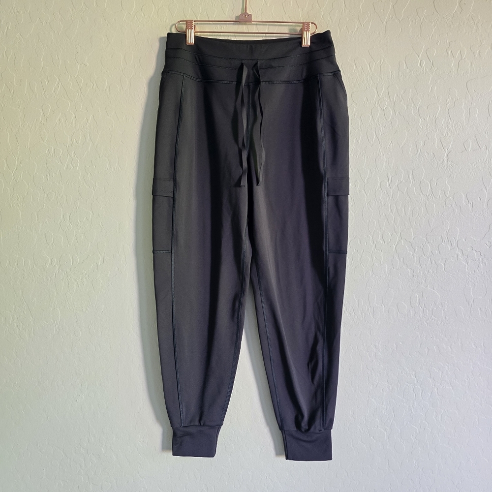 Athleta Black Rainier Cargo Jogger Small - Picture 2 of 12